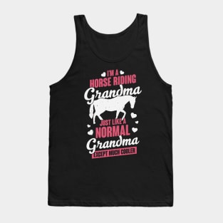 I'm A Horse Riding Grandma Tank Top